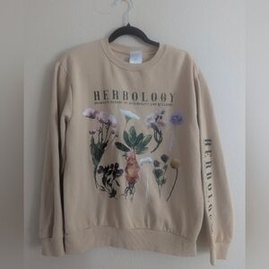 Warner Bros. Harry Potter Beige Crewneck Sweatshirt